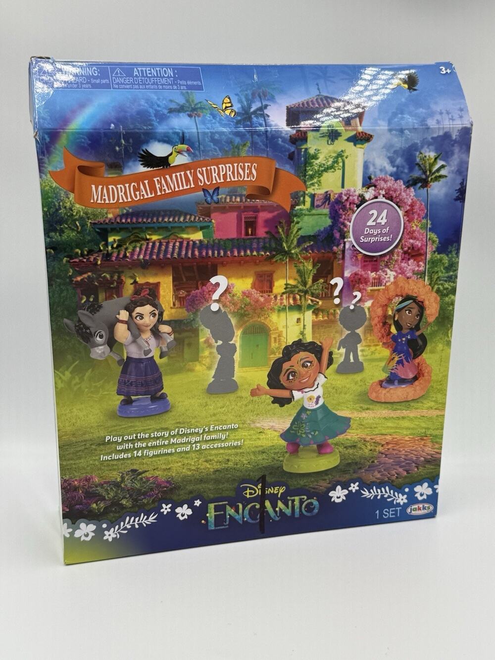 Disney Encanto Madrigal Family Surprises Advent Calendar 27 Pieces 24 Days